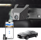 Mangoal 4K Dash Cam fit for Ford Mustang S550 2015-2021, EcoBoost Premium Convertible GT Premiun Mach Fastback, UHD 2160P Video, WiFi & App, G-Sensor, Loop Recording, Easy to Install, 128GB Card