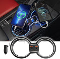 Car Hub Docking Station for Honda Civic 2022 2023 2024 2025 2026 11th gen USB Type-C Fast Charger Hub (4-in-1) Auto Interior Centre Console LED Ambient Light Accessories Decoration Phone Adapter