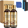 Crystal Serum 2026 Ceramic Coating for Car, 9H Advanced Graphene Ceramic Coating Hardness for Auto Car Detailing, Gloss Hydrophobicity Anti Scratch for Vehicle (2 Set)