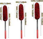 Multifunctional Tire Wheel Detailing Brush Set - Easy Car Wash Tools for Rims and Tires(Large Brush Set)