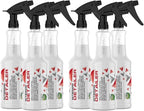 MAXL® Interior Car Cleaner Detailer Spray with NeverDust® Technology Formula (20oz, 6 Pack) - Repels Dust, Wipes Oil, Residue with Matte Finish for Leather, Dash, Trim & Screens - Safe on All Surfaces