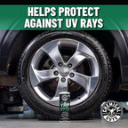 Chemical Guys VRP Vinyl, Rubber and Plastic Protectant, Super Shine Dressing for Tires, Trim and More, Safe for Cars, Trucks, SUVs, & More (16 Fl oz) - New Car Scent