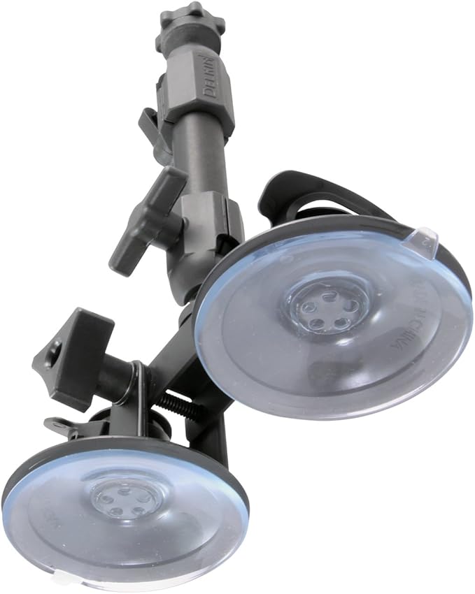 Delkin Devices Fat Gecko Dual Suction Camera Mount (DDMOUNT-Suction) & Fat Gecko Tablet and iPad Bracket (DDMNT-UTAB1)(Bracket only)