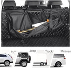 Car Trunk Organizer, Backseat Hanging Trunk Organizer, Portable Car Interior Accessories, Wear-Resistant Oxford Fabric Car Organizers and Storage for SUV, Van, Jeep