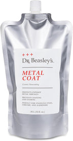 Dr. Beasley's Metal Coat 32 oz - 3 Year Protective Nanocoating for Exposed Metal, Enhances Shine & Clarity, Instant Bonding, Resists Stains, Fine Scratches, Etching