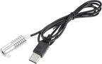 ACROPIX 6mm 0.24" 2W LED Aluminum Light Source Illuminator Decoration USB LED Light for Car DIY White - Pack of 1
