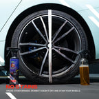 Tinybot Ironbot - Iron & Fallout Remover Spray - for Cars - Removes Iron, Brake Dust & Contaminants- Safe on Wheels, Paint, Brakes, Tires, Rims, Etc. - Quick Sustain Technology - pH Neutral - 16.9 oz