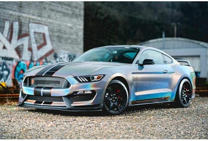 3M Car Wrap Roll 2080 Gloss Flip Psychedelic | GP281 | (5ft x 1ft (5 Sq/ft)) | Automotive Vinyl Wrap for Cars - Car Interior Wrap & Exterior | w/Free Instawraps Pro Glove