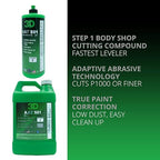 3D AAT 501 Cutting Compound – Pro-Level P1000 Grit Remover | Body Shop Safe, Adaptive Abrasives, Low Dust, High Gloss Finish | Paint Correction | USA Made - 32 oz