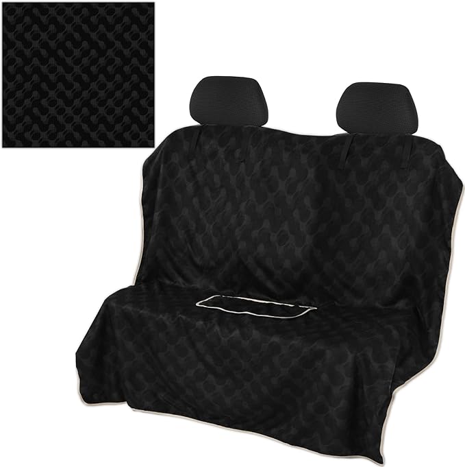 Lonfliness Car Seat Cover Towel Non Slip Back Seat Car Seat Towel Athletic Running Towel Washable Seat Cover for Gym Workout Sweat Outdoor Sport Beach Hiking Yoga (Midnight)