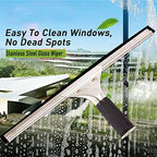 Telescopic Glass Cleaning Brush Kit - 18ft Retractable Pole with Water Inlet for Solar Panel & Window Cleaning - Rotating Brush for Efficient Household Use
