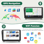 Android 13 Car Radio Stereo for Toyota Tundra 2007-2013 Toyota Sequoia 2008-2018 with 2G RAM 64G ROM Wireless Carplay Android Auto, 10-inch Touch Screen Head Unit, GPS Bluetooth