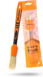 Maxshine Small #10 Universal Detailing Brush – Classic Boar’s Hair Bristles, Soft & Durable – Professional Brush for Interior, Exterior, Leather, Engine Bay & Wheels