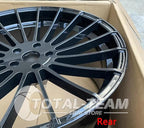 Generic 22"" HM STYLE GLOSS BLACK WHEEL RIM FIT BMW X5 E70 F15 X6 E71 F16 5X120 SET OF 4 e371
