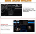 Ambient Front Trunk Lights for Tesla Model 3 Y 2021-2023 (Trunk/Neon),Interior Car LED Strip Lights,Front Interior Frunk Lightning String for Neon Atmosphere