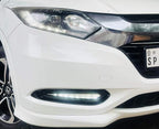 iJDMTOY Lower Bumper Switchback LED Daytime Running Lamp Assy Compatible With 2016-22 Honda HR-V, White DRL w/Amber Turn Signal Flash Feature