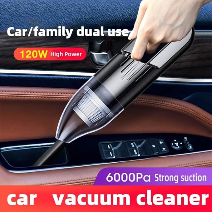 Mini Wired Vacuum Cleaner, car, Handheld, Power Suction Cup