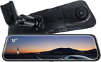Pelsee Bracket for 12‘’ Mirror Dash Cam Rear View Dash Camera Mount(P12 Pro/P12 Plus/S12 Pro), Not for P12 Pro Max