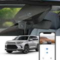 Fitcamx 4K Dash Cam Suitable for Toyota Grand Highlander 2024-2026 & Hybrid (HD2-0E130), Integrated OEM Look, UHD 2160P Video, Built-in WiFi & APP, Loop Recording, G-Sensor, Plug & Play, 64GB Card
