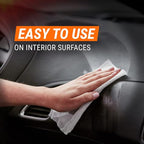 Armor All Car Cleaning Wipes, Wipes for Car Interior and Car Exterior, 50 Wipes Each (Pack of 2)