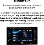 Wireless/Wired Adapter for CarPlay Android Auto Compatible with Toyota Tacoma 2014-2019 Entune 2.0 High Definition Audio High Screen Resolution.
