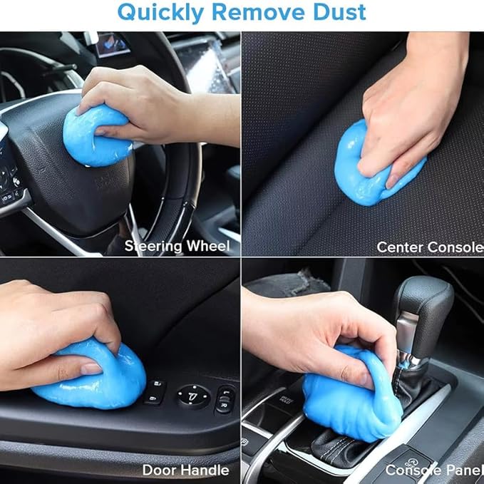 Car Cleaning Gel Compatible with Ferrari 488, 200g Detailing Putty for Auto Vents, Dashboard, Cup Holders - Reusable Multifunctional Dust Remover,200g*1