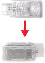 iJDMTOY 18-SMD Xenon White Full LED Trunk Cargo Light Assembly Kit, Compatible With Chevrolet Camaro Cruze Trax Spark, Compatible With Cadillac XTS, Buick Lacrosse, GMC Acadia etc