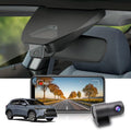 Fitcamx Front 2K+Rear 1080P Dash Cam Adapts for Toyota Corolla Cross 2023-2026 Hybrid (NOT Corolla), OEM Style, Dual HD Video, Built-in WiFi & APP, Loop Recording, G-Sensor, Easy to Use, 64GB Card
