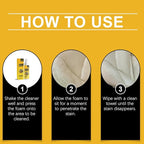 Foam Cleaner for Car, Multi-purpose Car Interior Cleaner for Car, Kitchen, Bathroom, Interior and House Lemon Flavor (100ml*2)