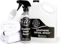 Adam’s Graphene Detail Spray Refill Kit - Extends Protection of Waxes, Sealants, & Coatings | Quick, Waterless Detailer For Car Detailing | Clay Bar, Drying Aid, Add Shine Gloss Ceramic Protection