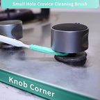 Lumkew Small Cleaning Brushes for Small Spaces, Tiny Household Cleaning Supplies Tools, Mini Crevice Cleaning Brush Scrub Narrow Corner Nook Track Grooves Bathroom Kitchen Home Detailing, 16 Pcs