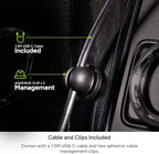 Mophie Snap+ Wireless Charging Vent Mount – MagSafe Compatible, Fast 7.5W Charging, Universal Fit, Adjustable Arm, Secure Twist-Lock, Compatible with iPhone 16, 15, 14, 13 & 12 Series, Black