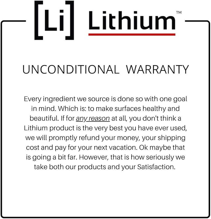 Lithium Color Crush Car Detailing Spray - Instant, Long Lasting Deep Glossy Shine - Hydrophobic Premium Car Detailing Supplies Infused with Si02 Stackable Color Enhancing Technology