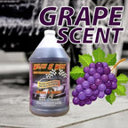 Quality Chemical Wash and Wax - Grape Scented Soap for Cars and Motorcycles - Cleans and Waxes in One Easy Step - Easy Rinse, Scratch Free Soap with Wax Protectant 640 oz (Pack of 1)