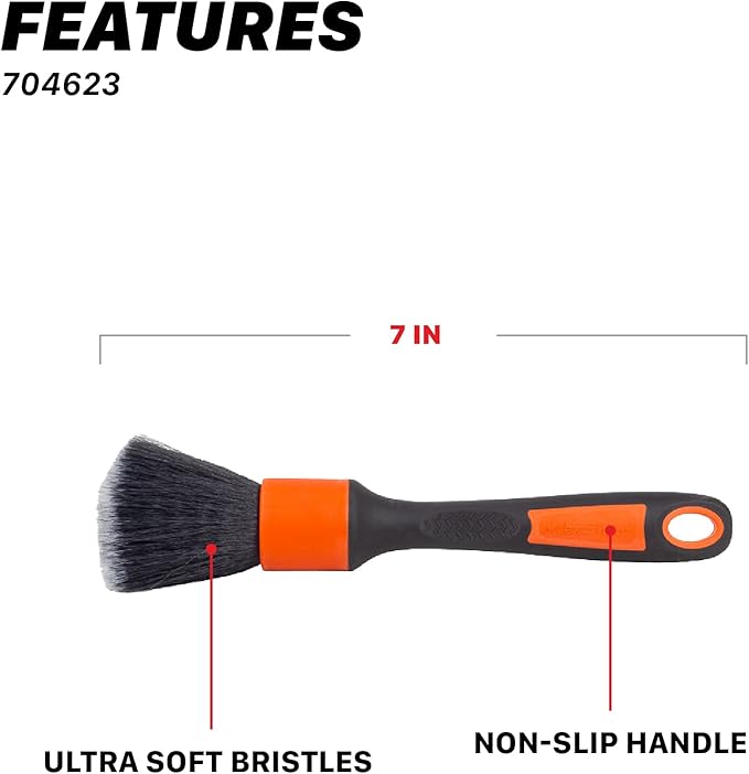 Maxshine Universal Ultra Soft ESS Detailing Brush (Small) – Professional Brush for Interior, Exterior, Leather, Engine Bay, Plastic & Wheels – Ever So Soft Detailing Tool for Car Care