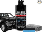 10.58 Fl Oz Nano-Quick Ceramic Coating Pro,Nano Quick Coat,Revolutionary Nano Spray For Car Detailing,Quick Effect Coating Agent For Car,Deep Gloss Shine Long-Lasting Polish