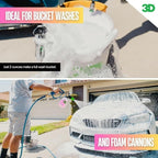 3D Pink Car Soap – 16 oz |pH Neutral Car Wash Soap with High Suds & Cherry Scent | Scratch-Free, High Gloss Shine | Safe on Wax & Sealants | Weekly Car Care