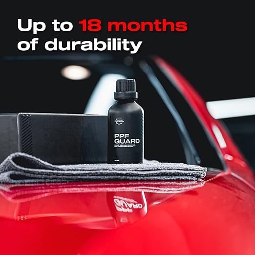 Nasiol PPFGuard Nano Ceramic Coating for Car PPF Protection, 50 ml, Super Finish with High Water Repellency, Durable Top Coat for PPF