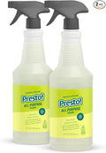 Amazon Brand - Presto! All Purpose Cleaner, Lemon Scent, Streak-Free Formula, Safe for Stainless Steel, 32 fl oz, 2-Pack