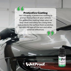BIONICA Car Wax Nano Ceramic Coating - 50ml - Water Repellent, Scratch Resistance, High Gloss, UV Protection, Easy Application - for All Cars, Bikes, Motorbikes, Motorcycles, SUV's