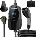 Level 2 EV Charger, 32A/7KW Electric Vehicle Portable Charger with 25FT Cable, Home EV Charging Station, 240V NEMA 14-50 Plug, for All SAE J1772