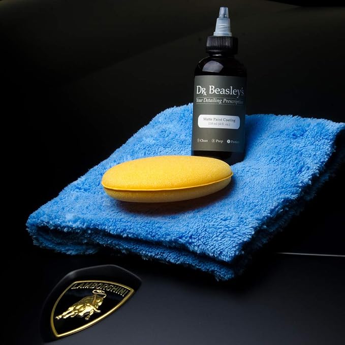 Dr. Beasley's Matte Paint Coating - Ceramic Protects Matte & Satin from Staines, Dirt, Contaminants, UV Year Round. Repels Water to Self Clean. Gives No Gloss Factory New Look, 4 oz