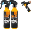 Car Coating Spray, 300ml Nano Hydrophobic Quick Coat For Auto Paint Protection, Easy Spray Wax Sealant For High Gloss Shine, Water Repellent Scratch Resistant Coating Kit With Microfiber Cloth (2Pcs)