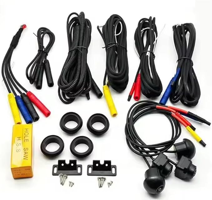 BY-J 360-Degree Panoramic Camera System for Android, 3D 1080P, with Mounting Accessories and Video Cables (360 Camera-720P)