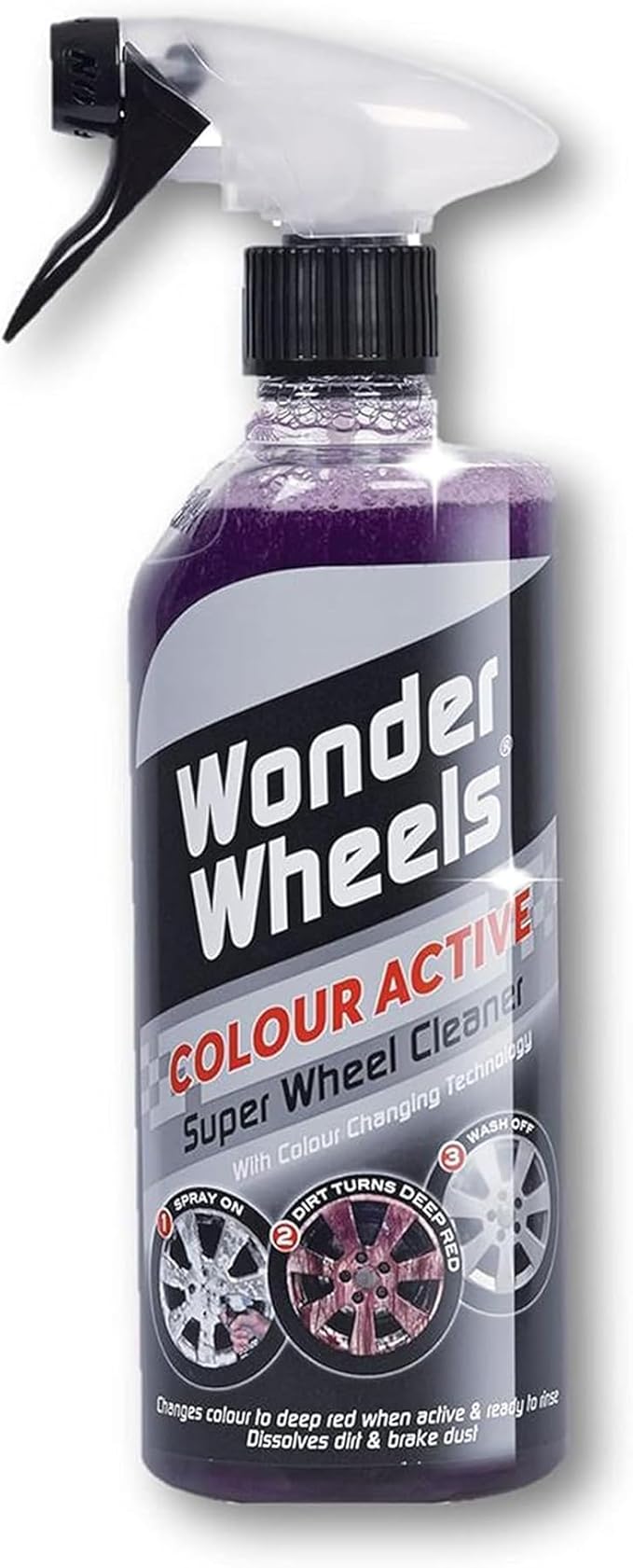 Wonder Wheels Colour Active Super Wheel Cleaner, 21 Fl Oz