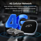 [4G+64G] Android 13-Wireless-CarPlay-Ai-Box,Plug&Play Wired to Wireless Adapter Magic CarPlay Box for Netflix/YouTube/TikTok,Support Local 4G SIM Card,Split Screen,GPS Navigation