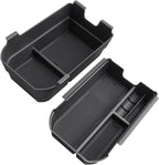 CDEFG 2PCS for 2024 2025 Land Cruiser Center Console Organizer Compatible with 2024 2025 Toyota Land Cruiser 250 Prado J250 LC250 Accessories Middle Console Dual Layer Storage Box(Not Fit Cool Box)
