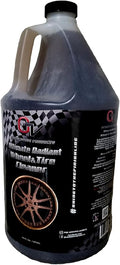 Ultimate Radiant Wheel Cleaner, Professional Grade Non-Acid Car Rim and Brake Dust Cleaner, Safe for Chrome, 3-Piece Wheels, High Shine Wheel & Rim Detail Spray, Made in USA, 1 Gallon