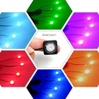 Interior Car Lights APP Control Color Change Small Size LED Light Bulb Music Sync Inside Ambient Lighting Kit USB and Charger Adapter 12V for Cars Trucks Under Dash Accessories and Motorcycle