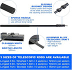 Electric Solar Panel Cleaning Tool with Roller Brush and Water Fed Pole for Efficient Photovoltaic Maintenance
